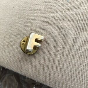 Vintage Letter “F “